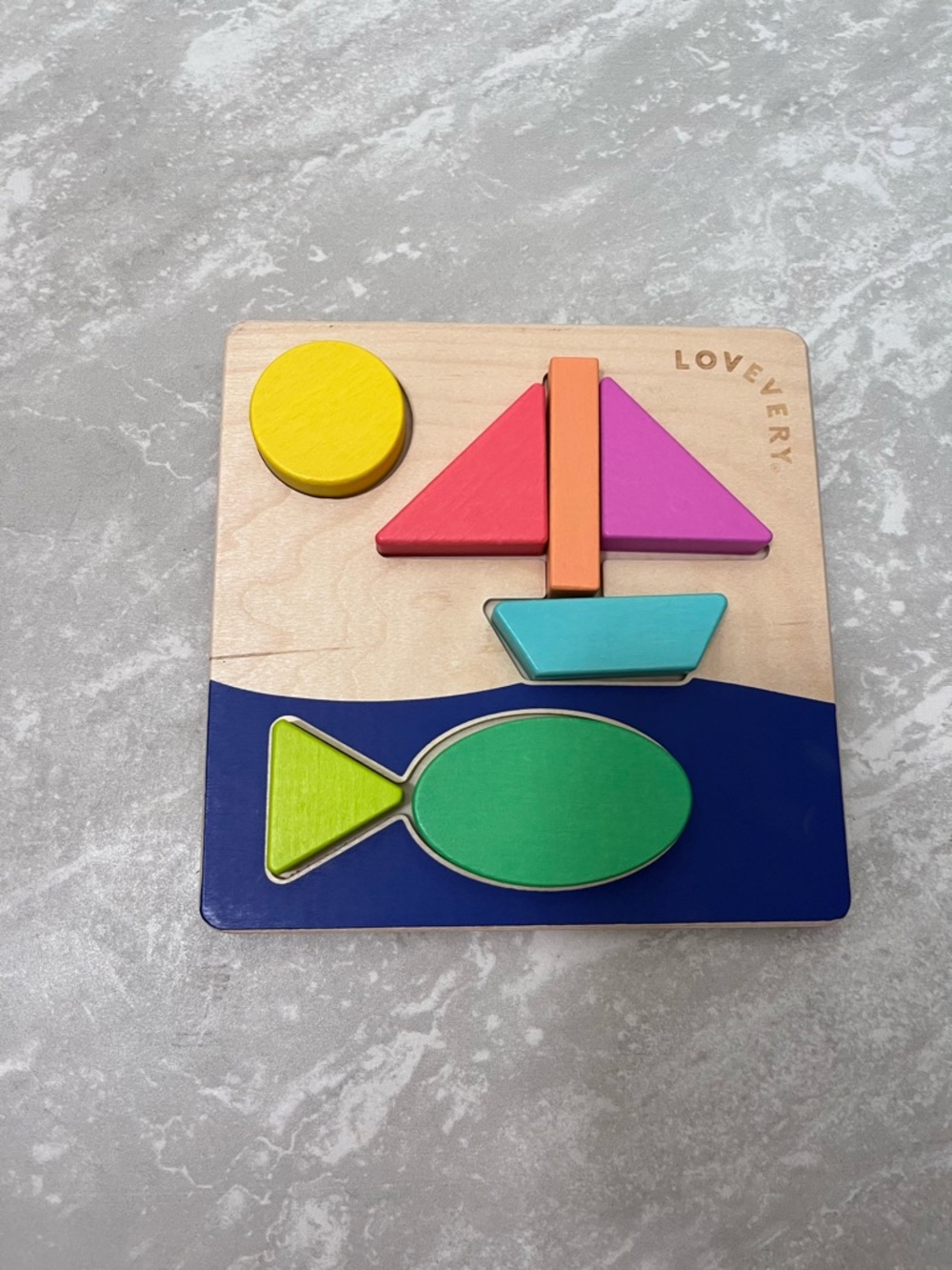 Lovevery Doublesided Sunny Day Puzzle
